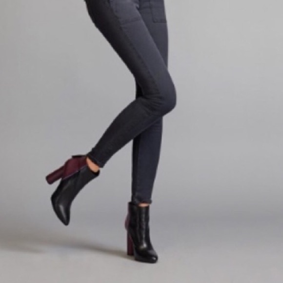 Cabi Purple and Black Bisset Bootie Size 8 - Picture 4 of 10